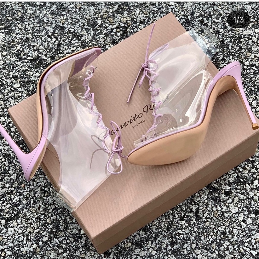 Gianvito Rossi open toe shoe